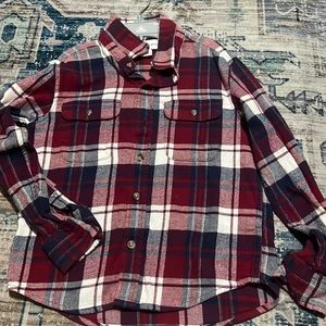 Old Navy flannel size 6-7